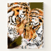 Couple Tiger-Notebook Notizblock (Rückseite)
