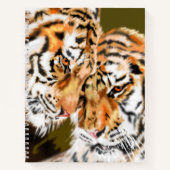 Couple Tiger-Notebook Notizblock (Vorderseite)
