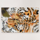 Couple Tiger Puzzle (Horizontal)