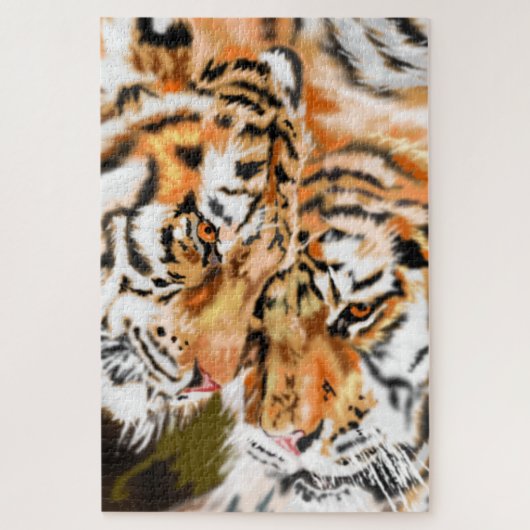 Couple Tiger Puzzle (Vertikal)