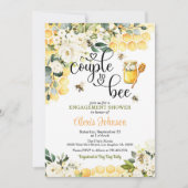 Couple to Bee Engagement Shower Invitation Einladung (Vorderseite)