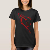 Couple Valentine Heart for Her E 2023 Happy Valent T-Shirt (Vorderseite)