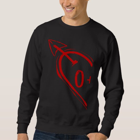 Couple Valentine Heart for Her O 2023 Happy Valent Sweatshirt (Vorderseite)