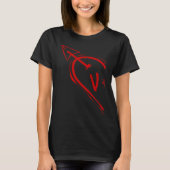 Couple Valentine Heart for Her V 2023 Happy Valent T-Shirt (Vorderseite)
