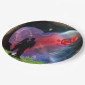 Couple Valentine Picnic Pappteller (Schrägansicht)