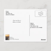 Couple Walking Beach bei Sunrise John 1512 Postcar Postkarte (Rückseite)