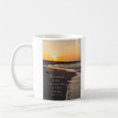 Couple Walking Beach bei Sunrise John 15 12 Kaffeetasse (Links)