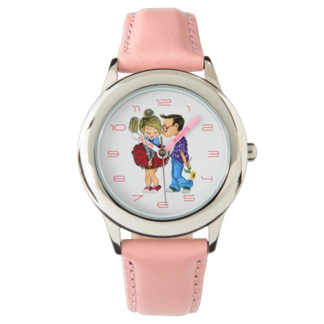 Couple Watch Liebe - Ich Liebe Sie Armbanduhr (Vorderseite)
