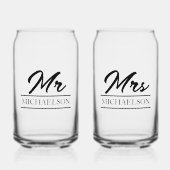 Couple Wedding Dosenglas (Vorderseite)