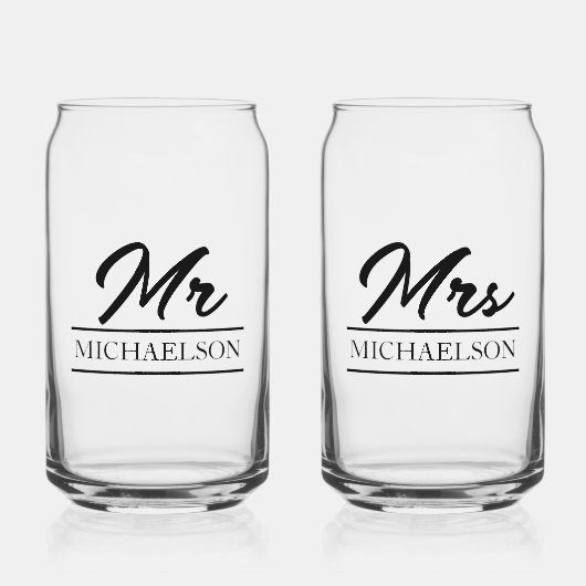 Couple Wedding Dosenglas (Vorderseite)