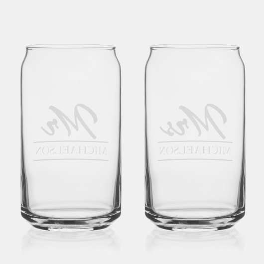 Couple Wedding Dosenglas (Rückseite)