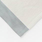 Couple Wedding Foto Einfache Personalisierte Erinn Fleecedecke (Ecke)