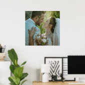 Couple Wedding Image Poster Personalized Love Deco (Heimbüro)