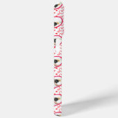 Couple Wedding Liebe 3 Foto Herzmuster Case-Mate iPhone Hülle (Rückseite / Rechts)