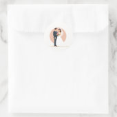Couple Wedding Sticker (Tasche)