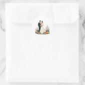 Couple Wedding Sticker (Tasche)