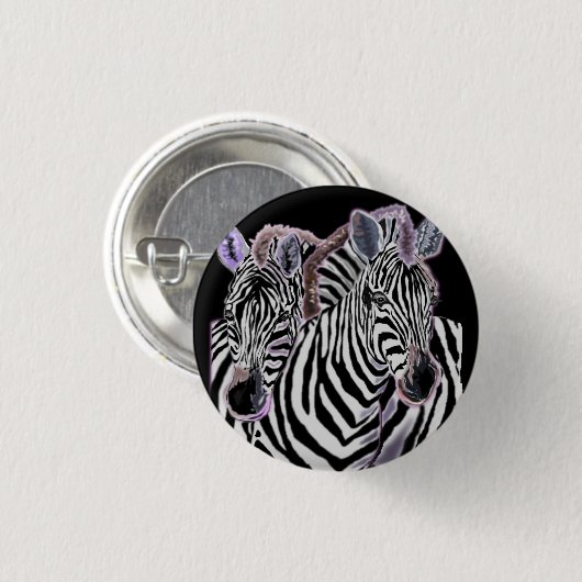 Couple Zebra Button (Vorne & Hinten)