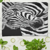 Couple Zebra Küchentuch (Gefaltet)