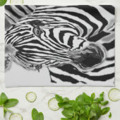 Couple Zebra Küchentuch (Gefaltet)