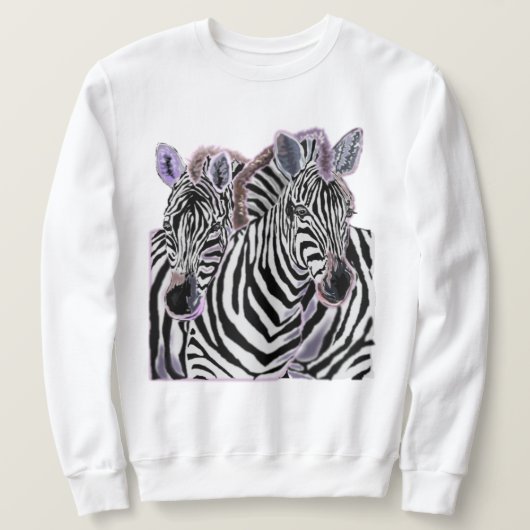 Couple Zebra Sweatshirt (Design vorne)