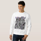 Couple Zebra Sweatshirt (Vorne ganz)