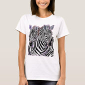 Couple Zebra T - Shirt (Vorderseite)