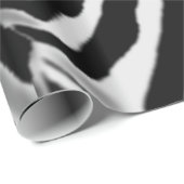 Couple Zebra Wrapping Paper Geschenkpapier (Rolleneckpunkt)