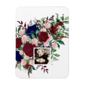 COUPLES FOTO Hochzeit, Jahrestag, Neues Zuhause-Ge Magnet (Vertikal)