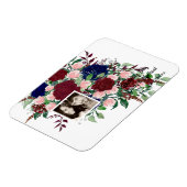 COUPLES FOTO Hochzeit, Jahrestag, Neues Zuhause-Ge Magnet (Linke Seite)