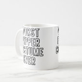 Couples Halloween Worst Pepper Ever Kaffeetasse (Vorderseite Links)
