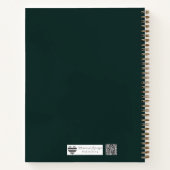 Couple's Interlocking Circle Notizblock (Rückseite)