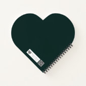 Couple's Interlocking Circle Notizblock (Rückseite)