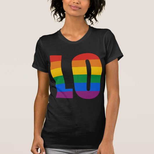 COUPLES LIEBE LETTERS - LO T-Shirt (Vorderseite)