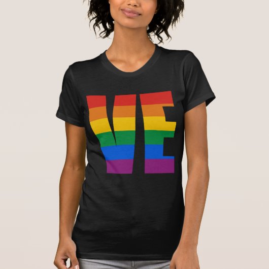COUPLES LIEBE LETTERS T-Shirt (Vorderseite)