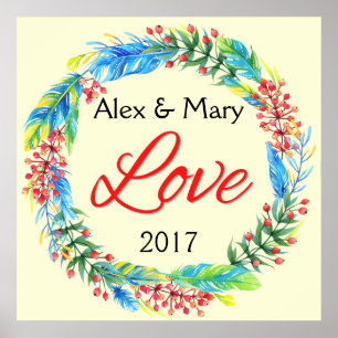 Couple's Liebe Poster