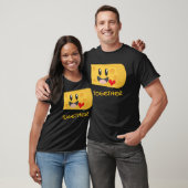 Couples Macaroni and Cheese Better Together Couple T-Shirt (Unisex)