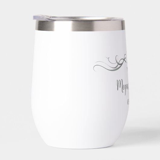 Couples Names 25th Wedding Anniversary Gift (Rechts)