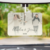 Couple's Personalized Photo  Autolufterfrischer