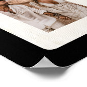 Couples Poker Playing Card with Photo Poster (Ecke)