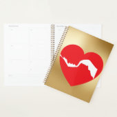 Couples Red Heart 2026 Planner Planer (Anzeige)