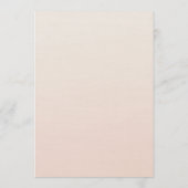 Couples Shower The Perfect Blend Coffee Einladung (Rückseite)