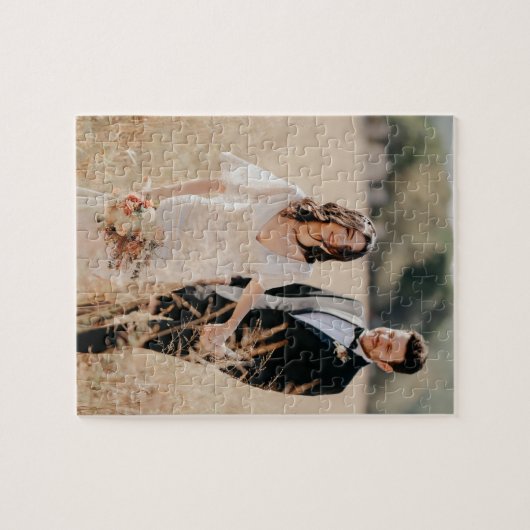 Couple's Wedding 8" x 10" Puzzle (Horizontal)