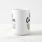 Coupon-Königin - Krone der königlichen Schnäppchen Kaffeetasse (Mittel)