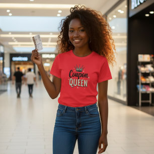 Coupon-Königin - Krone der königlichen Schnäppchen T-Shirt