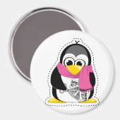 Coupon Penguin Magnet (Vorderseite/Rückseite)