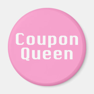 Coupon Queen Gips Magnet