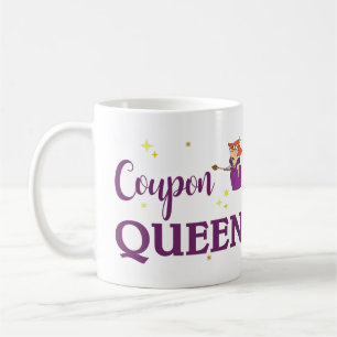 COUPON QUEEN KAFFEETASSE