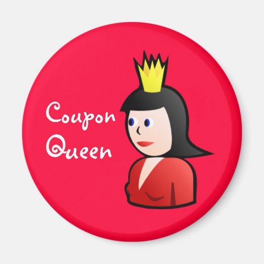 Coupon Queen Magnet (Vorne)