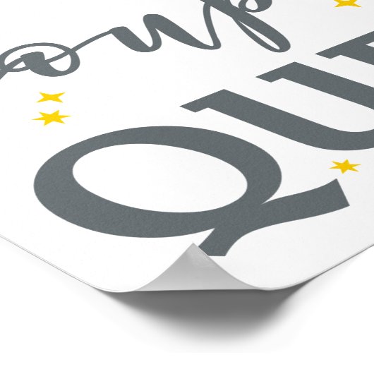 COUPON QUEEN POSTER (Ecke)