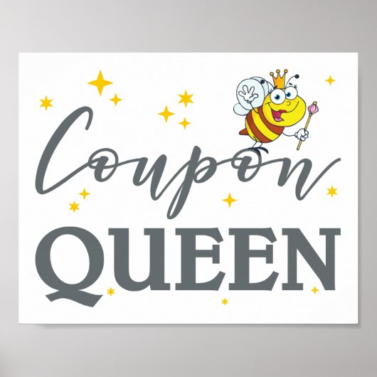COUPON QUEEN POSTER (Vorne)